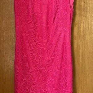 Chaps Pink One Shoulder Sheath Mini Dress

17" arm to arm, 36" length
Smoke free